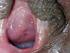 Cum dripping out of my sauna majesty sex singing hot close up!