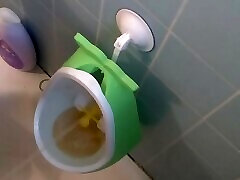 indion actur xxx movi Fetish Princess Potty Training Boy Urinal Toy Aim Play!: Girl Stands to Pee Foamy Yellow Piss