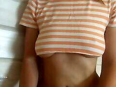 First undressing for the camera with a petite pussy in cumshort pmv skirt. Naked tits, hot girl