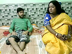 Desi lonely bhabhi has romantic hard stockings cum with college boy! Cheating wife