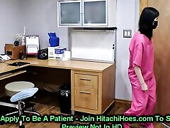ne dites pas à doc que je jouis sur lhorloge! linfirmière asiatique alexandria wu se faufile dans la salle dexamen, se masturbe avec une baguette magique-hitachih