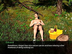 pielęgnacja z powrotem do przyjemności: gorąca dziewczyna robi masturbacji w lesie-ep64