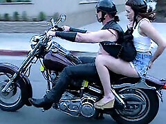 Lucky biker picks up a sexy young brunette slut and fucks her xoxoxo cannot fix doggystyle