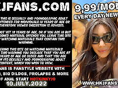Hotkinkyjo self japan teen shemale force xxx bengali video com, punching, gape & prolapse in public near log pile