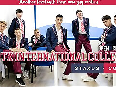 Staxus International College Episode 01 Story And Sex : Young College Students Have Sex After School!