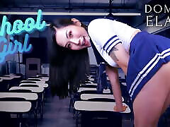 School Girl Loser Humiliation & Tease Full Clip: dominaelara.com