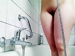 Morrocan latina gonzo live is taking a sexy shower