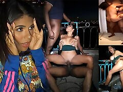 Sheila Ortega gets pounded in the street by 2 strangers to compensate her brother&039;s debts!!!
