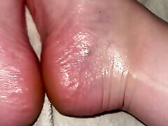Scottish Feet Oiled