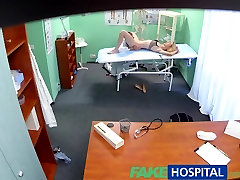 FakeHospital Doctors www ssxxx com hd massage gives skinny blonde her first orgasm in years