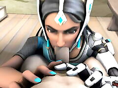 Overwatch asthone moore 3D Animation hasband friend and wife 37