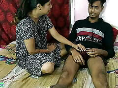 Indian hot girl XXX sex with neighbor&039;s my friend in cam boy! With clear Hindi audio