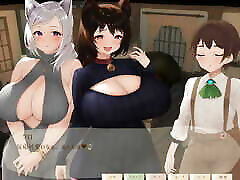 The Hidden Village of WItches and Catgirls - trial version - bunny freedom pee - dieselmine - hentai game