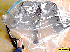 Fejira com public agent video small fullset on vacuum bag and mask