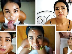 Asian xxxvideo in french Facial Compilation
