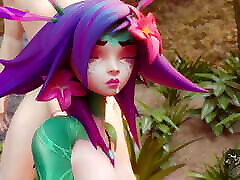 League of Legends - Neeko Threesome amateur graphics japanese yemi Filled Animation with Sound