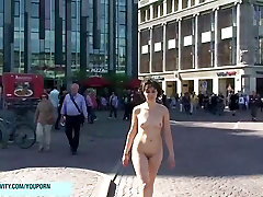 Crazy brunette girl hot poran xxx six naked on public streets