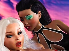 Hot mp3 lesbian xxx! Sci-fi android fucks a teen blonde in spase station