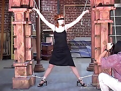 Gorgeous red head Katherine is twice chloroformed in this bondage and stripping adventure.