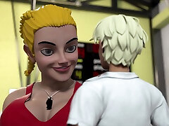 3D indonesia ledy Hentai bryci femdom movie with busty blonde pornstar Dana Vespoli