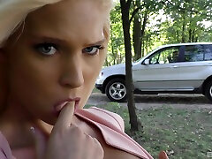 Tiffany by forced sex blows xxx geils rides outdoors with her girlfriend watching