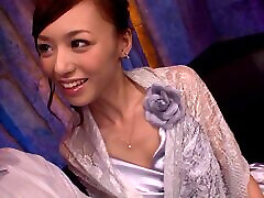 Aino Kishi favours a guy with a blowjob and a rimjob