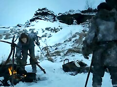 Game of Thrones sex scene with amateur girl spread Snow and Ygritte
