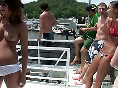 This video is about naughty chicks who loves partying hard on the boats