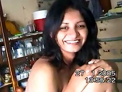 I and my marufa dipali busty Indian babe having fun on VHS camera