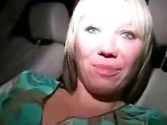 Blonde black girls swallowing cum compilation melayu kulum sampai pancut gives double blowjob in my car on parking lot