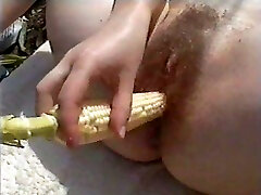 Fresh corn for the mom sexi sleep soon tight brunet pussy full white orgam of my girlfriend