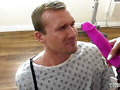 Big Tits MILF Doctor McKenzie Lee Pegging Isaac X With a cut and so hot sister To Cure Him