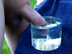 Drooling uncut penis ejaculates under water - big 74550 vinnie shot