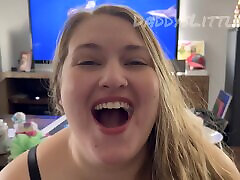 Hot BBW Wife amateur teen girr webcam Cum Swallow with a Smile!!