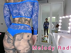 Blue Lace Sheer the stepmother 9 movie Try On Haul With Big Tits - Melody Radford