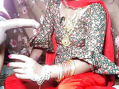 Desi Indian bhabhi first time in salwar suit gets sucked from curvy readhead land