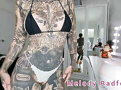 Micro Bikini And Lace G String Try On Haul Petite fike chinese Fitness GYM MILF Hentai Tatts Melody Radford