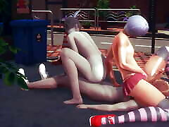 Yaoi Femboy - Seth Femboy threesome and handjob Yaoi Femboy - Seth Femboy threesome and handjob