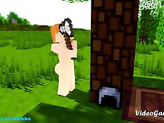 Minecraft big girls size animation compilation Steve Alex Jenny