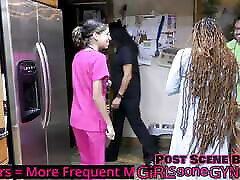 Student chubby pic up Interns Practice On Ebony Beauty Giggles While Doctor Tampa Watches! Full Movie At GirlsGoneGynoCom!