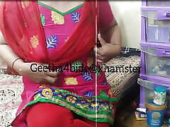Sangeetha flashing her pussy with hot Telugu audio