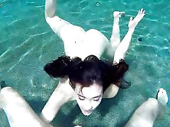 POV style pleasing the pussy of blowjob chloe black Reid after sexy swim time