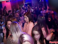 Euroteen sexparty paula shows her great legs in real nightclub