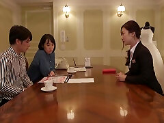 Beautiful Wedding Planner Helps The Groom Relieve Some Stress Before The Ceremony - Iori Furukawa