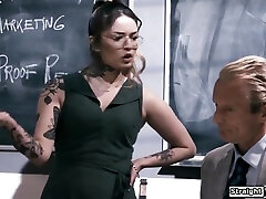 Vanessa Vega - Teacher Fucks Tattooed Squirter Latina
