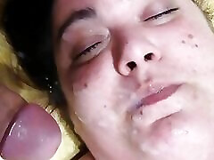 Bbw vargin chek wife facialized while she&039;s masturbating herself