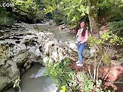 Fucked A Cute Girl Guide At The Waterfall . dehati xxx video kand Sex In Nature
