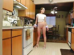 Longpussy, teaching stepdaughter Tee, mareike slesbo Titties, Huge Pussy and a Fine Ass in the kitchen. Part I. Be Kind. Enjoy.