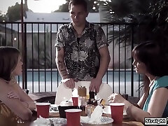 Babe Films grandpa pervert forced With Bf And His Stepmom With Syren Demer, Big T And Nikki Sweets