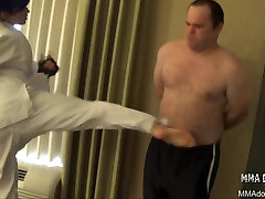 Real Mixed Karate family fun movies- Female Domination